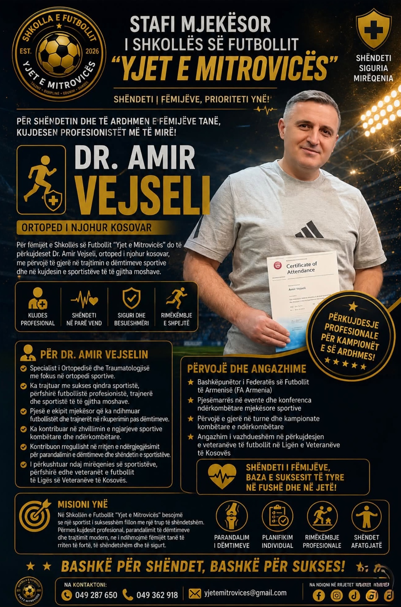 Dr. Amir Vejseli, ortoped